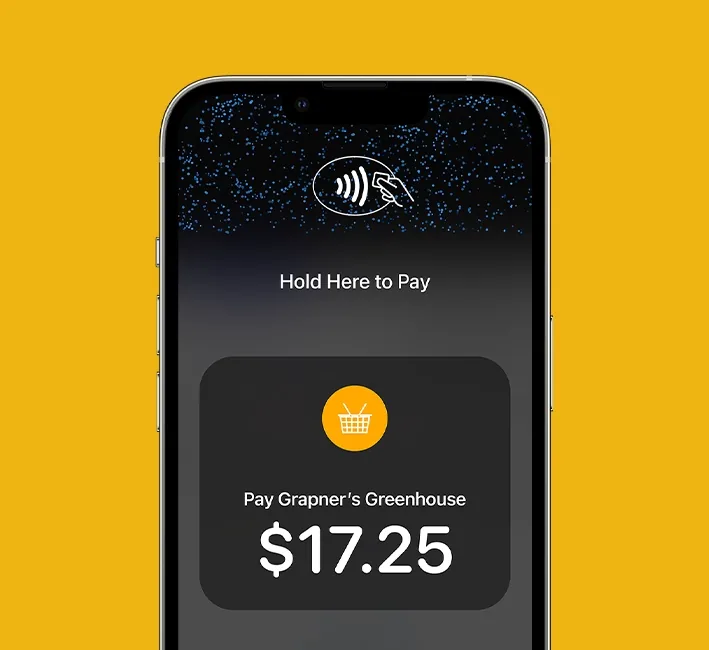 Tap to Pay on iPhone for Small Business.<br>No terminal needed.